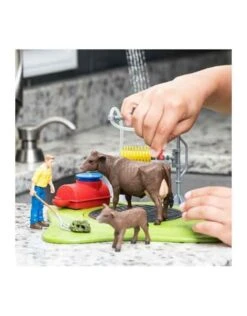Schleich Farm 42529 - Koeien Wasplaats -Toy Verkoop schleich schleich farm 42529 koeien wasplaats 2