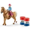 Schleich Horses 41417 - Cowgirl Met Accessoires -Toy Verkoop schleich schleich horses 41417 cowgirl met accesso
