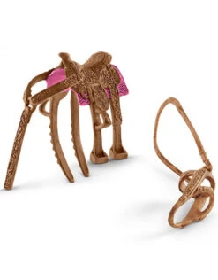 Schleich Horses 41417 - Cowgirl Met Accessoires -Toy Verkoop schleich schleich horses 41417 cowgirl met accesso 2