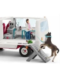 Schleich Horses 42439 - Mobiele Dierenarts Met Hannover Veulen -Toy Verkoop schleich schleich horses 42439 mobiele dierenarts 3