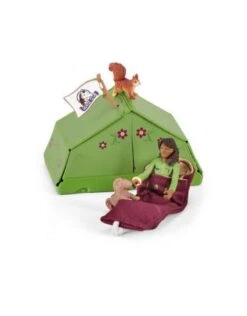 Schleich Horses 42533 - Horse Club Sarah's Camping Avontuur -Toy Verkoop schleich schleich horses 42533 horse club sarahs c 2