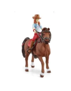 Schleich Horses 42539 - Hannah En Cayenne -Toy Verkoop schleich schleich horses 42539 hannah en cayenne 2