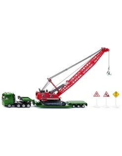 Siku 1834 - Zwaartransport Met Graafmachine En Accessoires 1:87