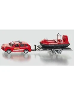 Siku 2549 - Reddingsauto Met Aanhanger En Hovercraft 1:50