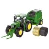 Siku 3838 - John Deere 6210R Met Balenpers 1:32 -Toy Verkoop siku siku 3838 john deere 6210r met balenpers 132