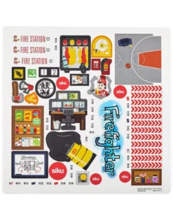 Siku 5508 - Brandweerkazerne 1:50 -Toy Verkoop siku siku 5508 brandweerkazerne 150 3