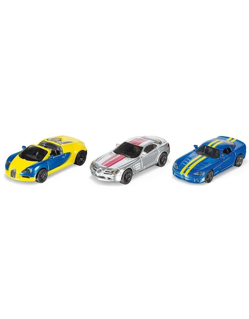 Siku 6323 - Geschenkset Sportwagens 1:87 3 Siku 6323 - Geschenkset Sportwagens 1:87