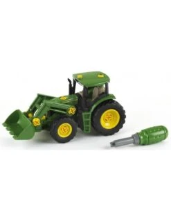 Theo Klein 3903 - John Deere Trekker Met Voorlader En Gewicht
