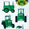 Tractor Ted - 3D Stickers (6 Per Vel) 2 Tractor Ted - 3D Stickers (6 Per Vel) -Toy Verkoop tractor ted tractor ted 3d stickers 6 per vel